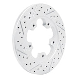 Dynamic Friction 2015-2026 Ford Transit-250 Rear Left Drilled & Slotted Geoperformance Rotor by Dynamic Friction Company 830-54228L