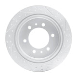 Dynamic Friction 2015-2026 Ford Transit-350 HD Rear Left Drilled & Slotted Geoperformance Rotor by Dynamic Friction Company 830-54229L