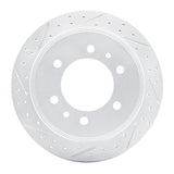 Dynamic Friction 2015-2026 Ford Transit-350 HD Rear Left Drilled & Slotted Geoperformance Rotor by Dynamic Friction Company 830-54229L