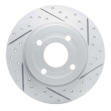 R1 Concepts 18-22 Ford Ecosport Rear Right Drilled & Slotted Geo-Carbon Rotor by R1 Concepts RNC-830-54269R