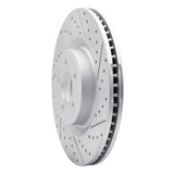 Dynamic Friction 2020-2026 Ford Explorer Front Right Drilled & Slotted Geoperformance Rotor by Dynamic Friction Company 830-54277R