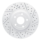 Dynamic Friction 2020-2026 Ford Escape Front Right Drilled & Slotted Geoperformance Rotor by Dynamic Friction Company 830-54281R
