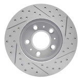 R1 Concepts 1995-1997 Ford Crown Victoria Front Left Drilled & Slotted Geoperformance Rotor by R1 Concepts 830-56012L