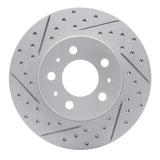R1 Concepts 1995-1997 Ford Crown Victoria Front Left Drilled & Slotted Geoperformance Rotor by R1 Concepts 830-56012L