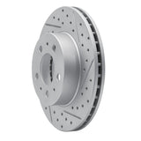 R1 Concepts 1995-1997 Ford Crown Victoria Front Right Drilled & Slotted Geoperformance Rotor by R1 Concepts 830-56012R