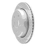 Dynamic Friction 2003-2011 Ford Crown Victoria Rear Right Drilled & Slotted Geoperformance Rotor by Dynamic Friction Company 830-56020R
