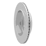 Dynamic Friction 2003-2011 Ford Crown Victoria Rear Right Drilled & Slotted Geoperformance Rotor by Dynamic Friction Company 830-56020R