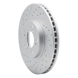 R1 Concepts 1999-2004 Acura RL Front Left Drilled & Slotted Geoperformance Rotor by R1 Concepts 830-58015L