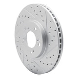 R1 Concepts 1999-2004 Acura RL Front Right Drilled & Slotted Geoperformance Rotor by R1 Concepts 830-58015R