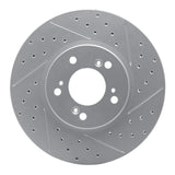 R1 Concepts 1999-2004 Acura RL Front Right Drilled & Slotted Geoperformance Rotor by R1 Concepts 830-58015R