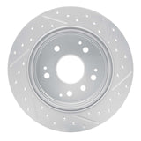 R1 Concepts 1999-2011 Acura TL Rear Left Drilled & Slotted Geoperformance Rotor by R1 Concepts 830-58019L