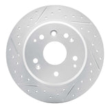 R1 Concepts 1999-2011 Acura TL Rear Left Drilled & Slotted Geoperformance Rotor by R1 Concepts 830-58019L