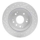R1 Concepts 1999-2011 Acura TL Rear Right Drilled & Slotted Geoperformance Rotor by R1 Concepts 830-58019R