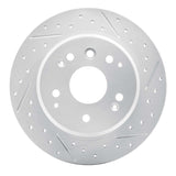 R1 Concepts 1999-2011 Acura TL Rear Right Drilled & Slotted Geoperformance Rotor by R1 Concepts 830-58019R