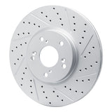 Dynamic Friction 2004-2008 Acura TL Front Right Drilled & Slotted Geoperformance Rotor by Dynamic Friction Company 830-58020R
