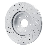Dynamic Friction 2004-2008 Acura TL Front Right Drilled & Slotted Geoperformance Rotor by Dynamic Friction Company 830-58020R