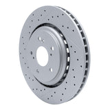 Dynamic Friction 2014-2020 Acura TLX Front Left Drilled & Slotted Geoperformance Rotor by Dynamic Friction Company 830-58026L
