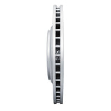Dynamic Friction 2014-2020 Acura MDX Front Right Drilled & Slotted Geoperformance Rotor by Dynamic Friction Company 830-58026R