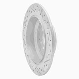 Dynamic Friction 2014-2016 Acura MDX Rear Left Drilled & Slotted Geoperformance Rotor by Dynamic Friction Company 830-58028L