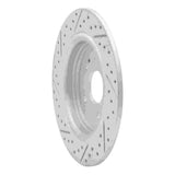 Dynamic Friction 2015-2026 Acura ADX Rear Right Drilled & Slotted Geoperformance Rotor by Dynamic Friction Company 830-58029R