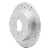 R1 Concepts 1988-2001 Acura Integra Rear Left Drilled & Slotted Geoperformance Rotor by R1 Concepts 830-59014L