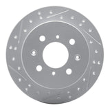 R1 Concepts 1988-2001 Acura Integra Rear Left Drilled & Slotted Geoperformance Rotor by R1 Concepts 830-59014L