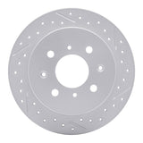 R1 Concepts 1988-2001 Acura Integra Rear Right Drilled & Slotted Geoperformance Rotor by R1 Concepts 830-59014R