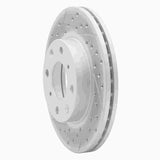 R1 Concepts 1990-2000 Honda Civic Del Sol Front Left Drilled & Slotted Geoperformance Rotor by R1 Concepts 830-59018L