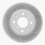 R1 Concepts 1990-2000 Honda Civic Del Sol Front Right Drilled & Slotted Geoperformance Rotor by R1 Concepts 830-59018R