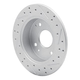 R1 Concepts 1992-1997 Acura CL Rear Left Drilled & Slotted Geoperformance Rotor by R1 Concepts 830-59019L