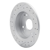 R1 Concepts 1992-1997 Acura CL Rear Right Drilled & Slotted Geoperformance Rotor by R1 Concepts 830-59019R