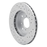 R1 Concepts 1998-2002 Acura CL Front Left Drilled & Slotted Geoperformance Rotor by R1 Concepts 830-59023L