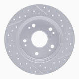 R1 Concepts 1997-2015 Acura CSX Rear Left Drilled & Slotted Geoperformance Rotor by R1 Concepts 830-59024L