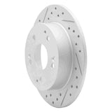 R1 Concepts 1997-2006 Acura Integra Rear Left Drilled & Slotted Geoperformance Rotor by R1 Concepts 830-59026L