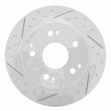 R1 Concepts 1997-2006 Acura Integra Rear Left Drilled & Slotted Geoperformance Rotor by R1 Concepts 830-59026L