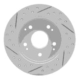 R1 Concepts 1997-2006 Acura Integra Rear Right Drilled & Slotted Geoperformance Rotor by R1 Concepts 830-59026R