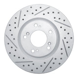 R1 Concepts 2000-2009 Honda S2000 Front Left Drilled & Slotted Geoperformance Rotor by R1 Concepts 830-59027L