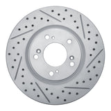 R1 Concepts 2000-2009 Honda S2000 Front Right Drilled & Slotted Geoperformance Rotor by R1 Concepts 830-59027R