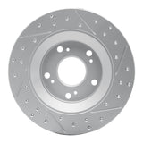 R1 Concepts 2000-2009 Honda S2000 Rear Left Drilled & Slotted Geoperformance Rotor by R1 Concepts 830-59028L