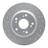 R1 Concepts 2000-2009 Honda S2000 Rear Left Drilled & Slotted Geoperformance Rotor by R1 Concepts 830-59028L