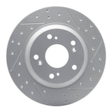 R1 Concepts 2000-2009 Honda S2000 Rear Right Drilled & Slotted Geoperformance Rotor by R1 Concepts 830-59028R
