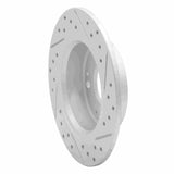 Dynamic Friction 2003-2008 Acura TSX Rear Left Drilled & Slotted Geoperformance Rotor by Dynamic Friction Company 830-59029L