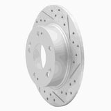 Dynamic Friction 2003-2008 Acura TSX Rear Right Drilled & Slotted Geoperformance Rotor by Dynamic Friction Company 830-59029R