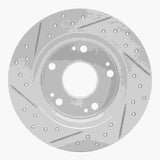 Dynamic Friction 2003-2008 Acura TSX Rear Right Drilled & Slotted Geoperformance Rotor by Dynamic Friction Company 830-59029R