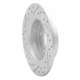 Dynamic Friction 2003-2008 Acura TSX Rear Right Drilled & Slotted Geoperformance Rotor by Dynamic Friction Company 830-59029R