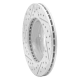 Dynamic Friction 2002-2015 Acura RSX Front Right Drilled & Slotted Geoperformance Rotor by Dynamic Friction Company 830-59030R