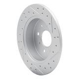 R1 Concepts 2001-2005 Acura EL Rear Left Drilled & Slotted Geoperformance Rotor by R1 Concepts 830-59031L