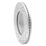 Dynamic Friction 2013-2026 Honda HR-V Front Right Drilled & Slotted Geoperformance Rotor by Dynamic Friction Company 830-59037R