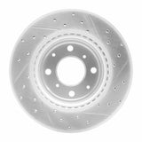 Dynamic Friction 2015-2020 Honda Fit (USA/Canada) Front Left Drilled & Slotted Geoperformance Rotor by Dynamic Friction Company 830-59038L
