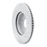 Dynamic Friction 2013-2022 Honda Accord Sedan Front Left Drilled & Slotted Geoperformance Rotor by Dynamic Friction Company 830-59039L